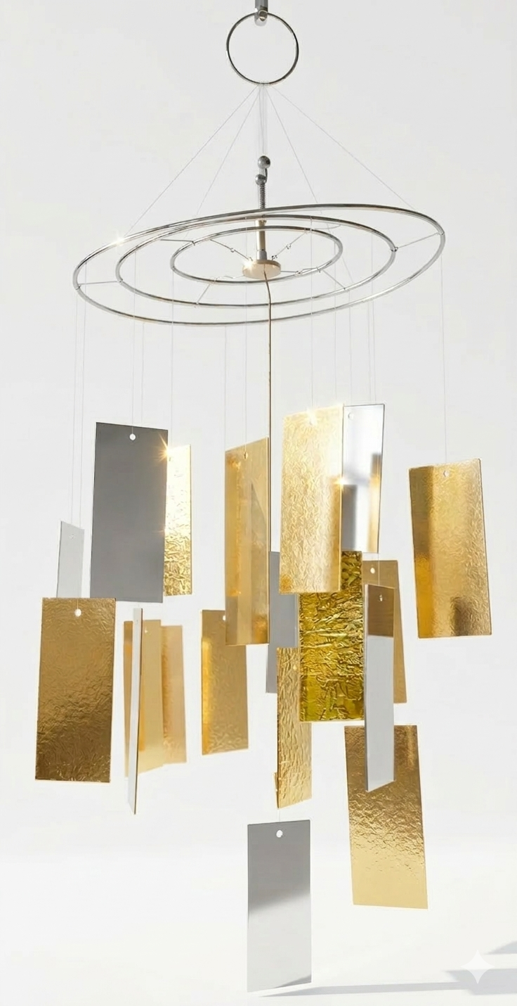 Passing Tales — Final render of the hanging sculpture prototype