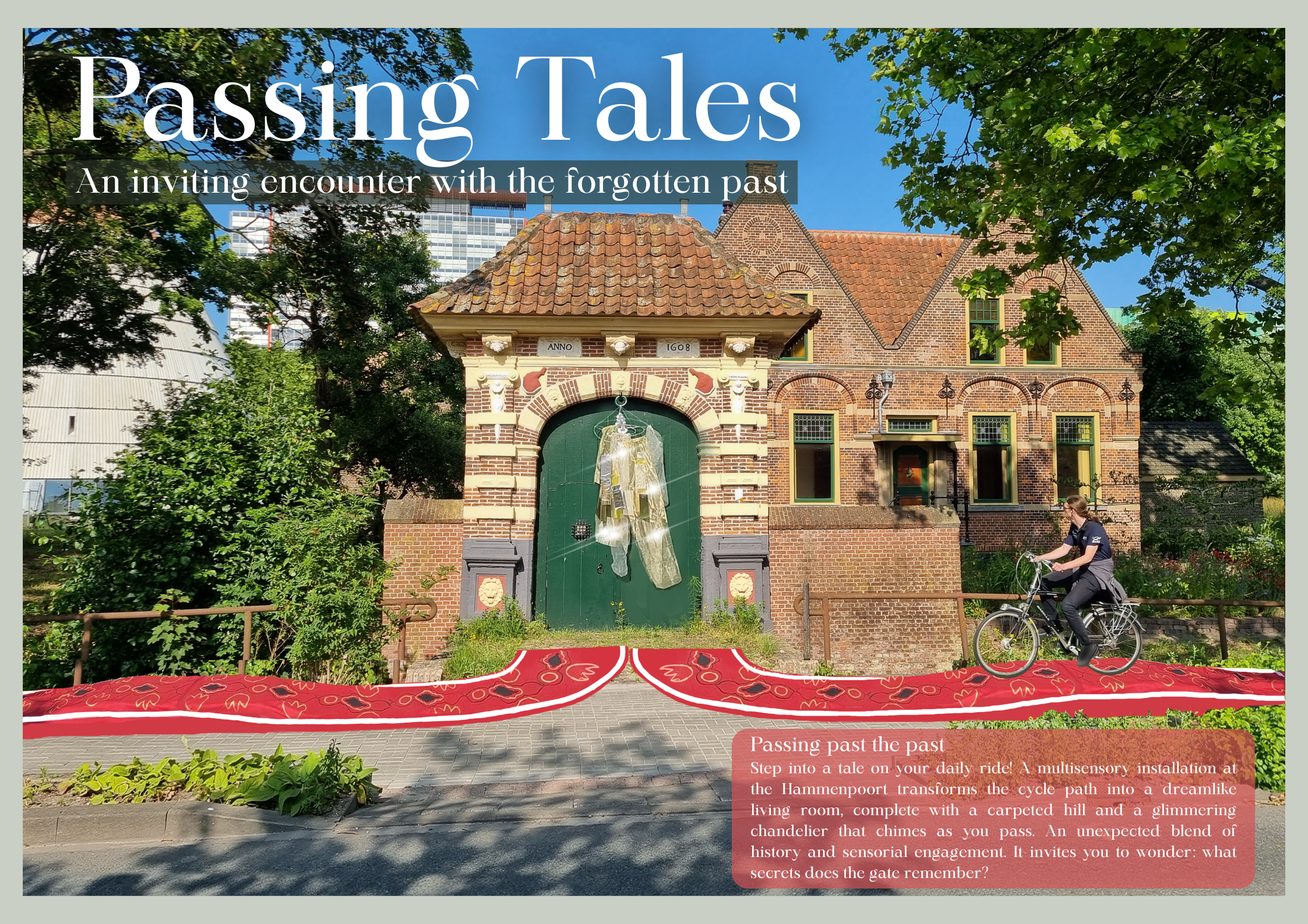 Passing Tales — Project presentation poster