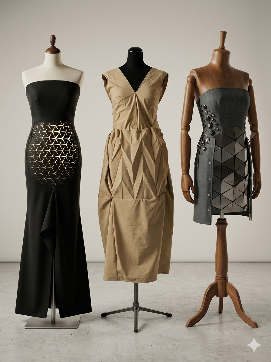 PAUX — Garment detail and material structure